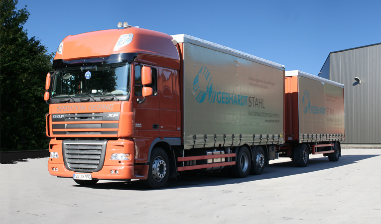 Spedition Geiping - Stahltransporte
