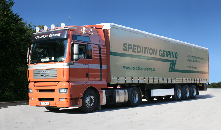Spedition Geiping - Stahltransporte